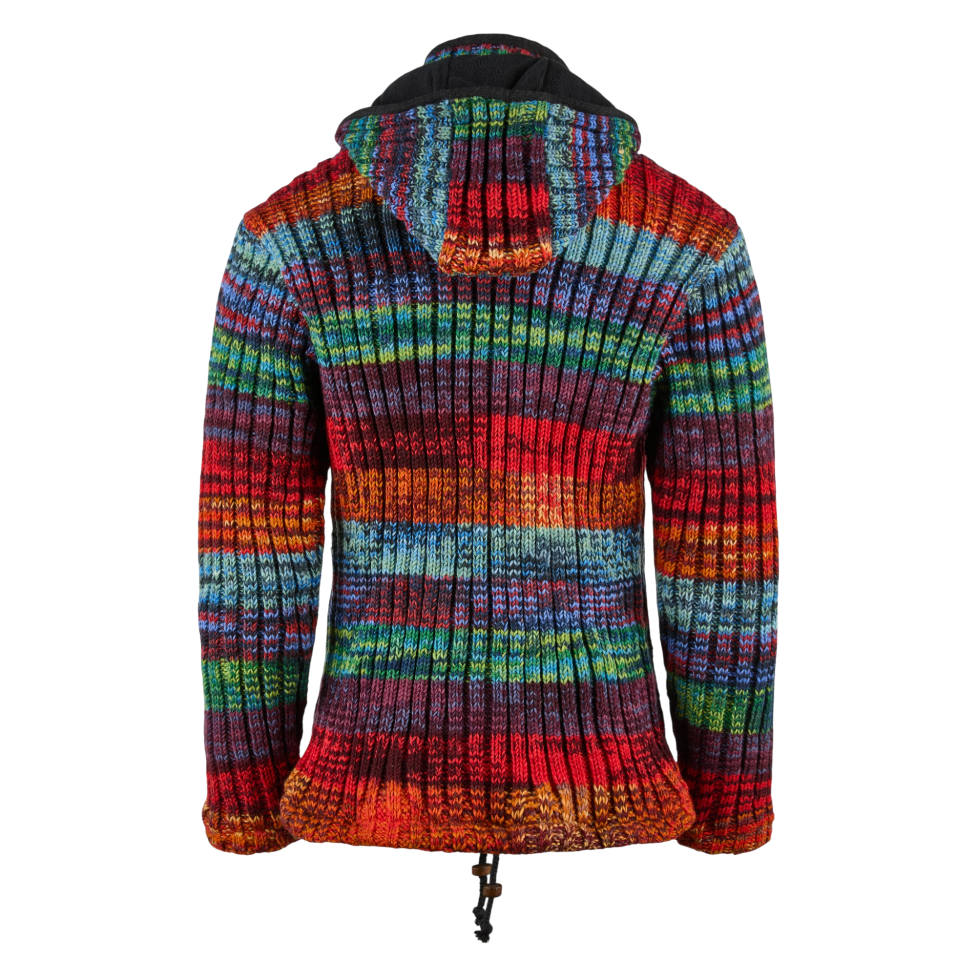 THC Schafwoll Strickjacke bunt 727 – Bild 3