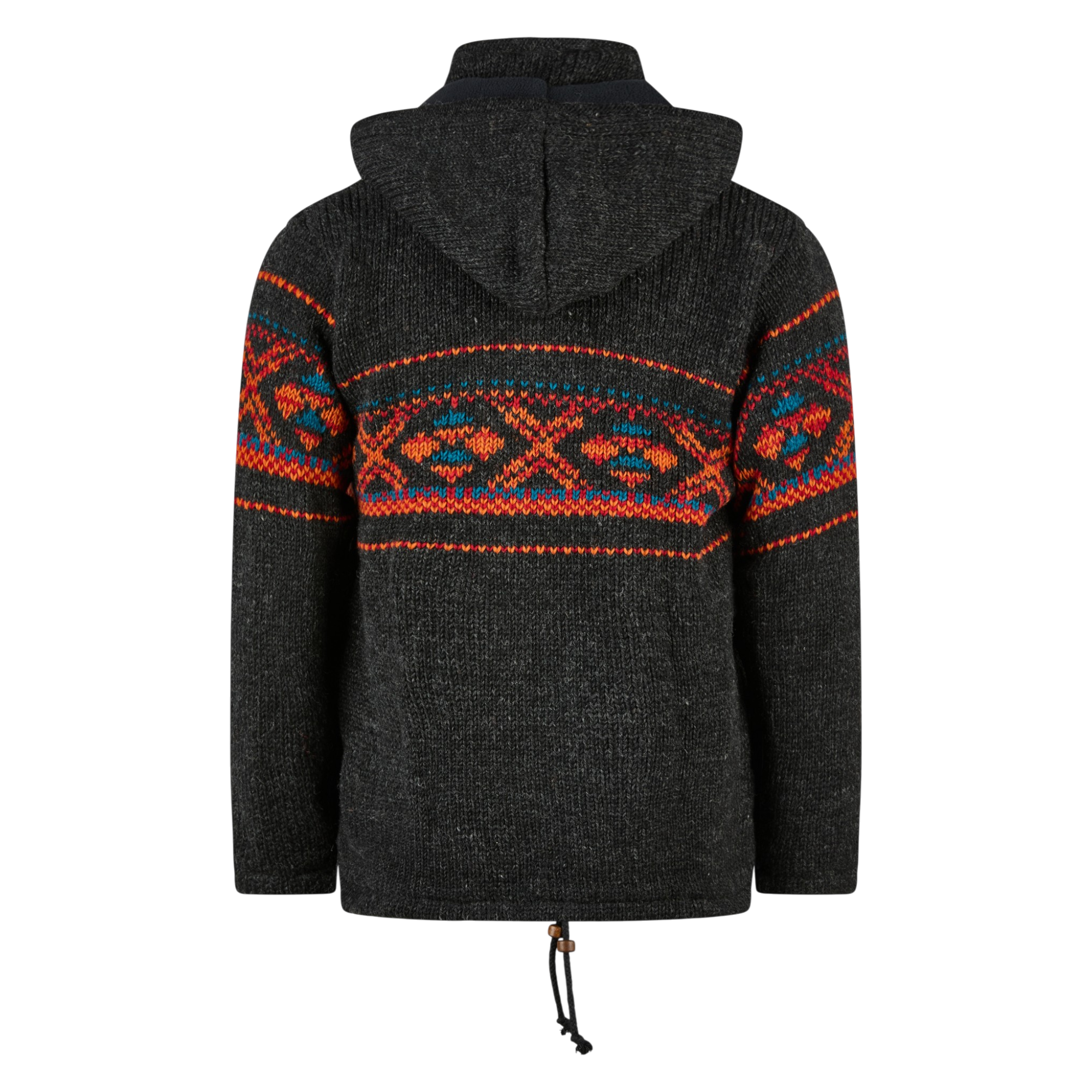 THC Strickjacke 819 anthrazit bunt – Bild 3