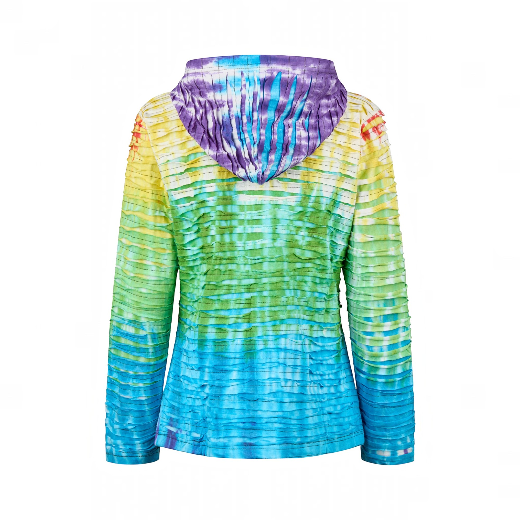 Baumwoll Patch Jacke Regenbogen – Bild 3