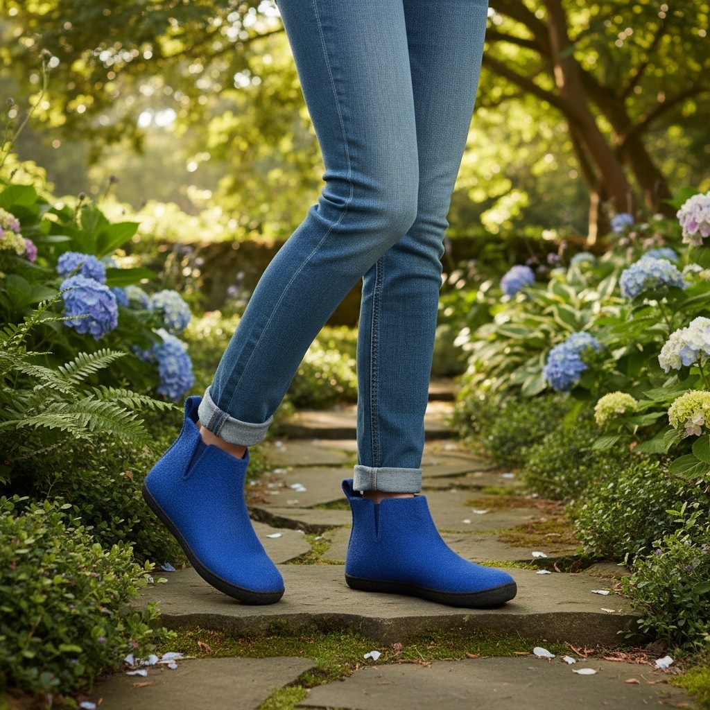 THC Pantoffel Stiefel blau – Bild 7