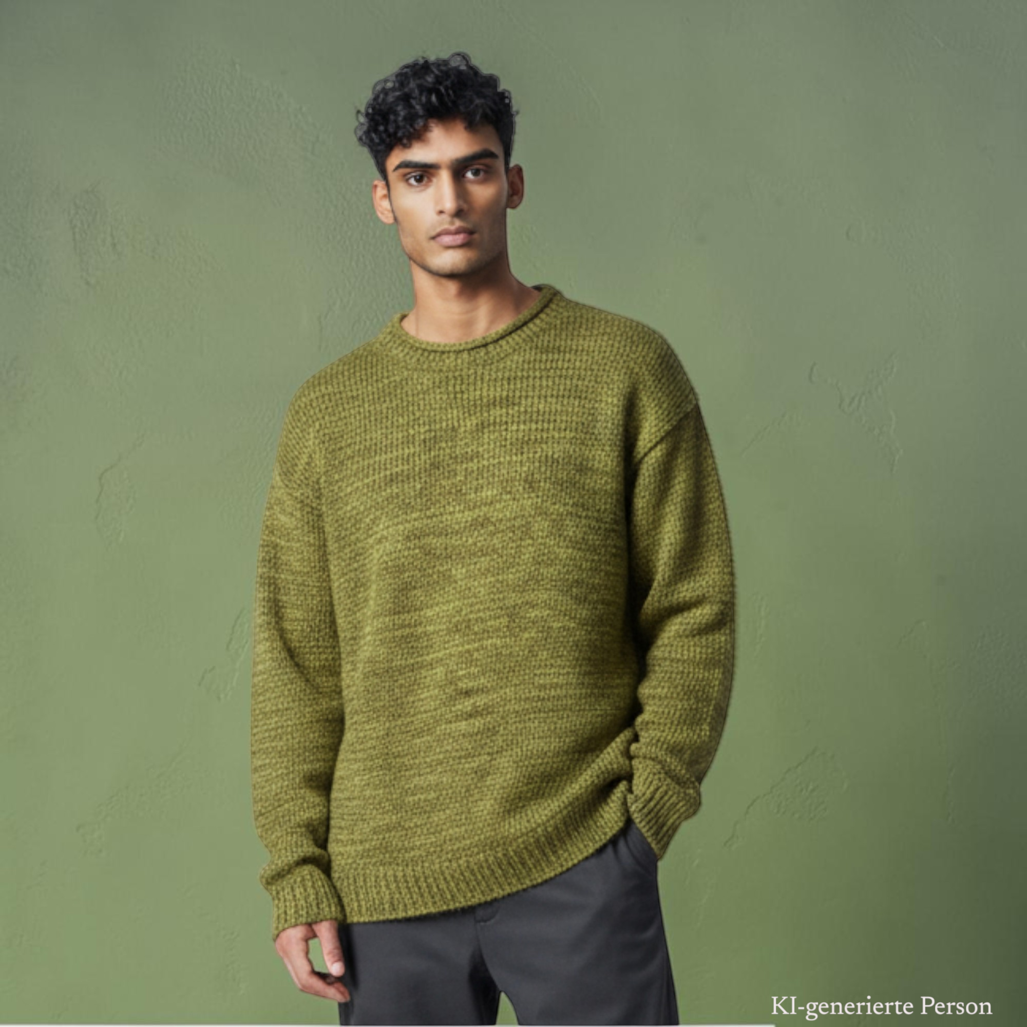 THC Feinstrick Wollpullover 720 KI-Generiert Modell 2