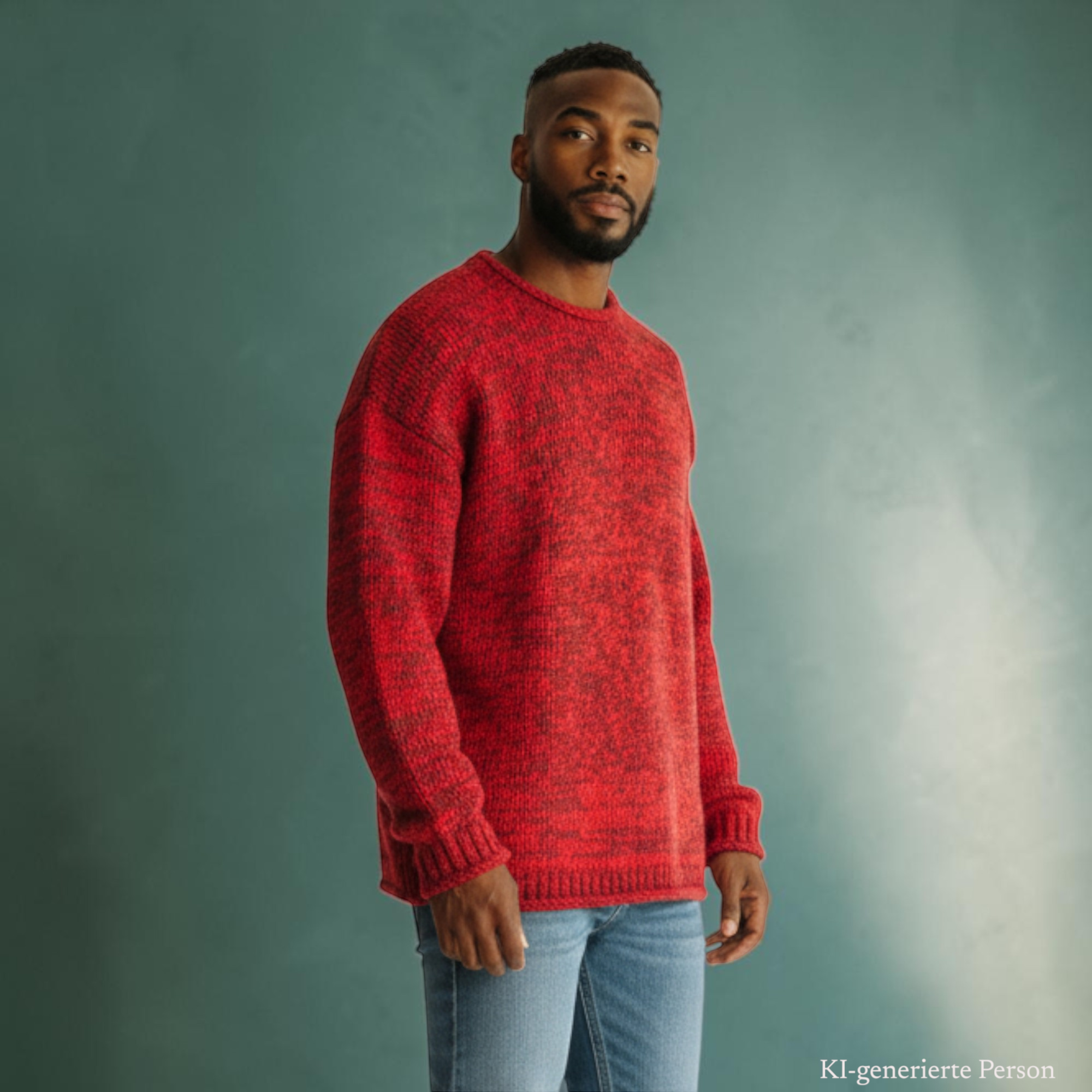 THC Feinstrick Wollpullover 715 KI-Generiert Modell 2