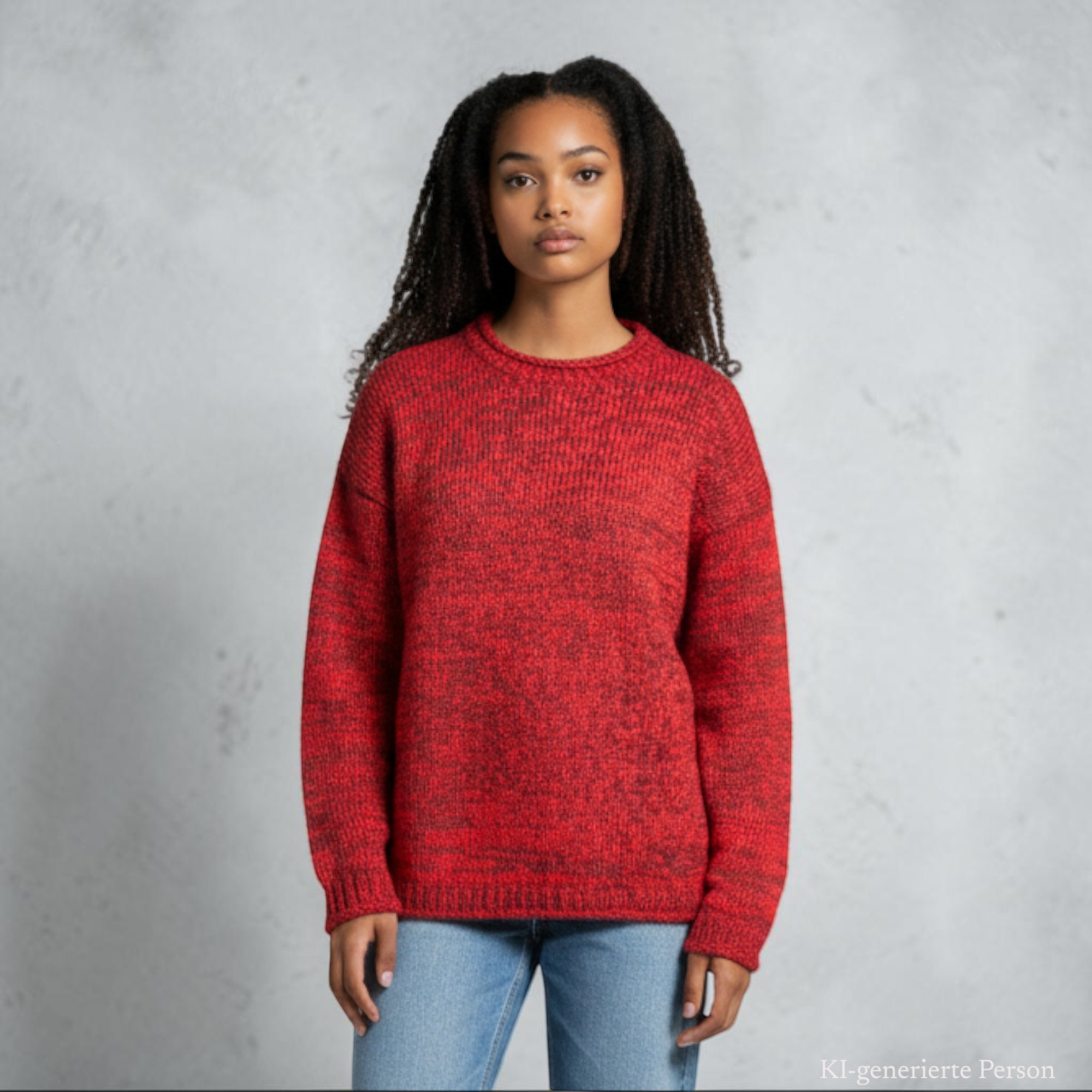 THC Feinstrick Wollpullover 715 KI-Generiert Modell 1