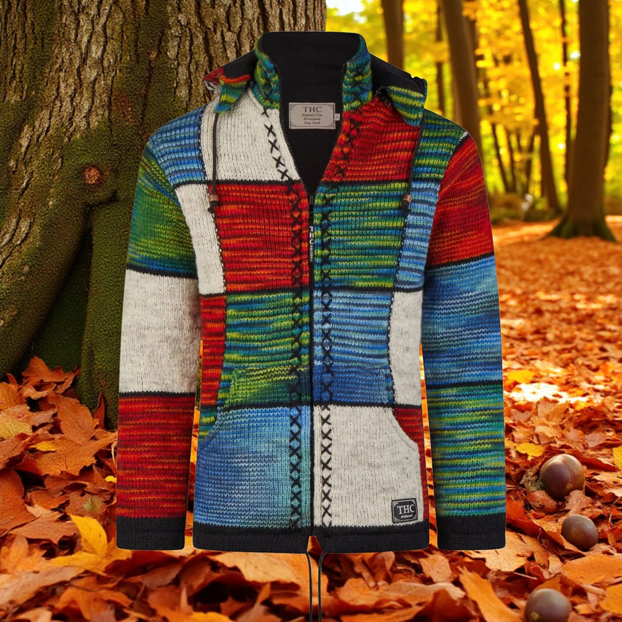 THC Strickjacke 803 Quadrate 4