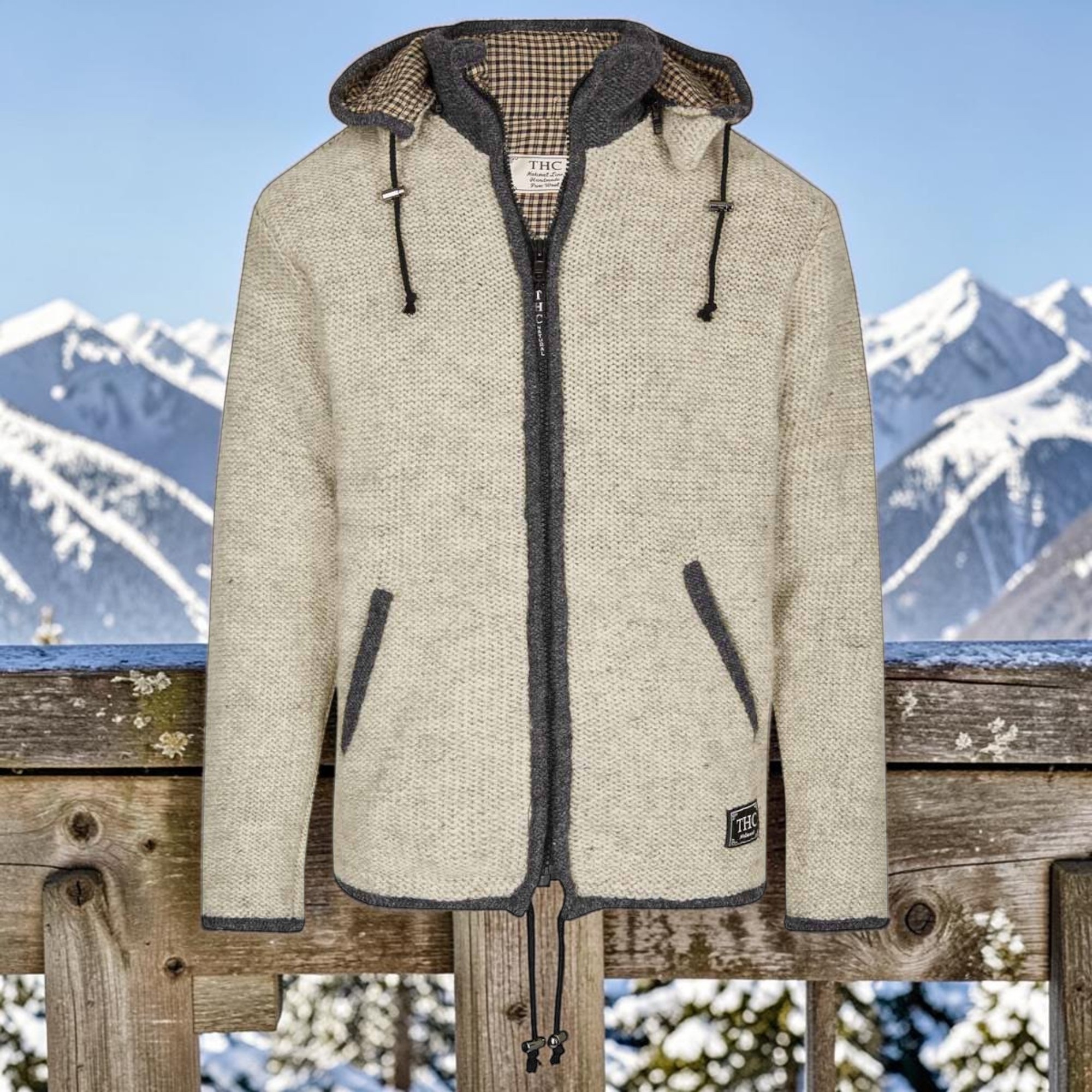 THC Strickjacke 835 Baumwollfutter-Mix 5
