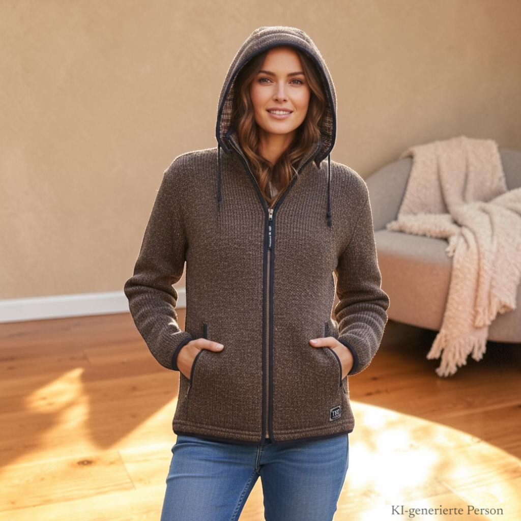 THC Strickjacke 836 Baumwollfutter – Bild 9